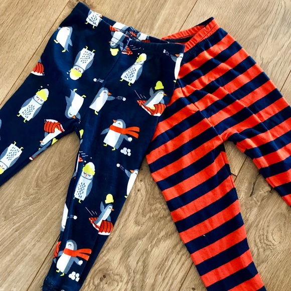 Carter's Other - Carters Baby Boy Penguin Stripe Leggings Bottoms